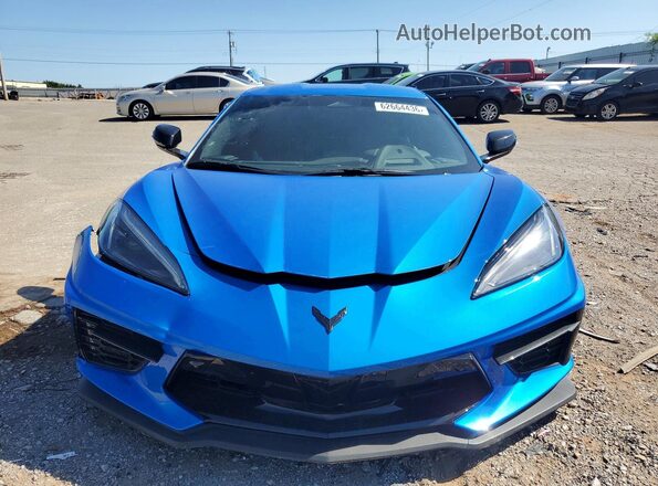 1G1YB2D45S5111616 2025 CHEVROLET CORVETTE Blue Вид спереду