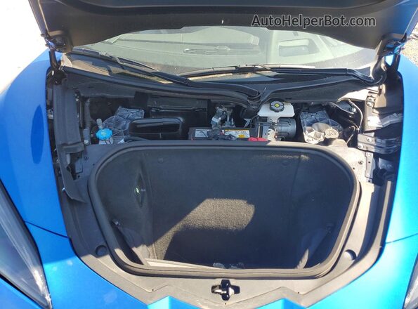 1G1YB2D45S5111616 2025 CHEVROLET CORVETTE Blue Вид задньої частини салону