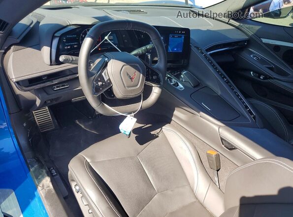 1G1YB2D45S5111616 2025 CHEVROLET CORVETTE Blue Вид панелі приладів