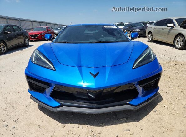 1G1YB2D46R5117435 2024 CHEVROLET CORVETTE Blue Widok z przodu