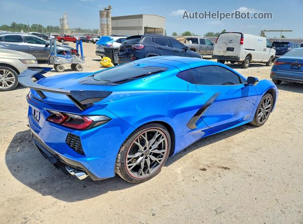 1G1YB2D46R5117435 2024 CHEVROLET CORVETTE Blue Tył prawy
