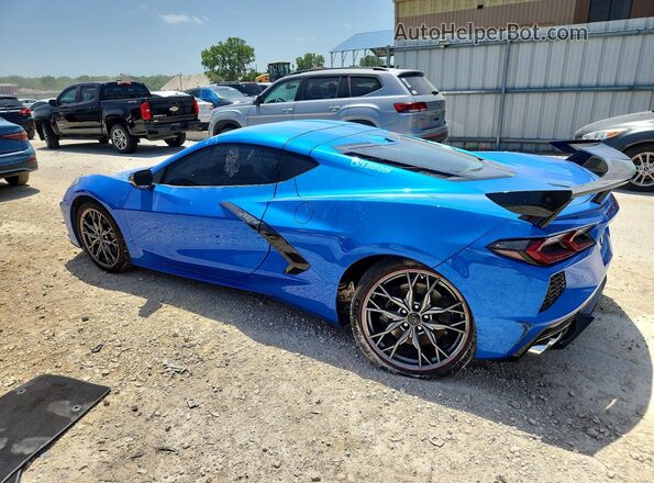 1G1YB2D46R5117435 2024 CHEVROLET CORVETTE Blue Tył lewy