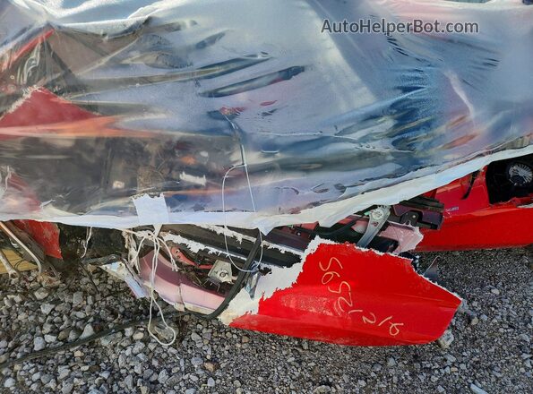 1G1YB2D47M5106128 2021 CHEVROLET CORVETTE Красный Вид салона спереди