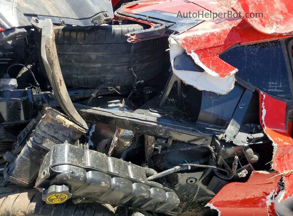 1G1YB2D47M5106128 2021 CHEVROLET CORVETTE Красный Вид задних сидений