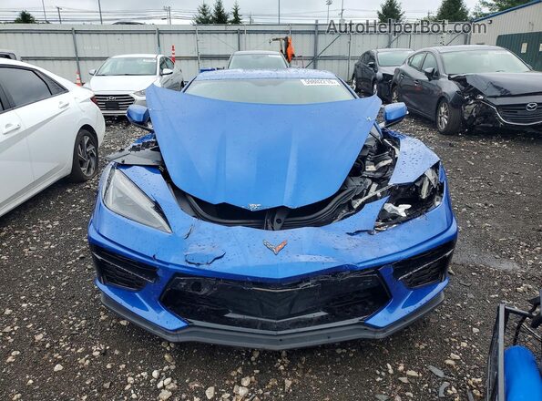 1G1YB2D48P5126652 2023 CHEVROLET CORVETTE Синий Вид спереди