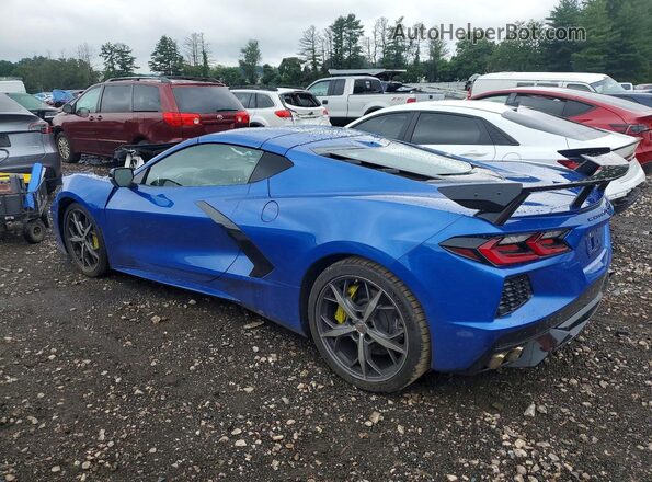 1G1YB2D48P5126652 2023 CHEVROLET CORVETTE Синий Задняя левая четверть