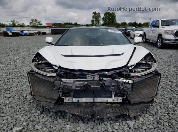 1G1YB2D49M5117101 2021 CHEVROLET CORVETTE White Front view