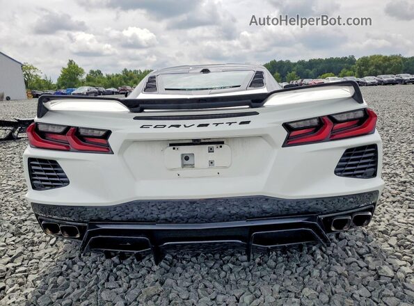 1G1YB2D49M5117101 2021 CHEVROLET CORVETTE White Rear view