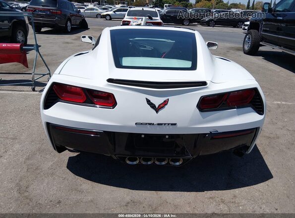 1G1YB2D78K5123897 2019 CHEVROLET CORVETTE White 