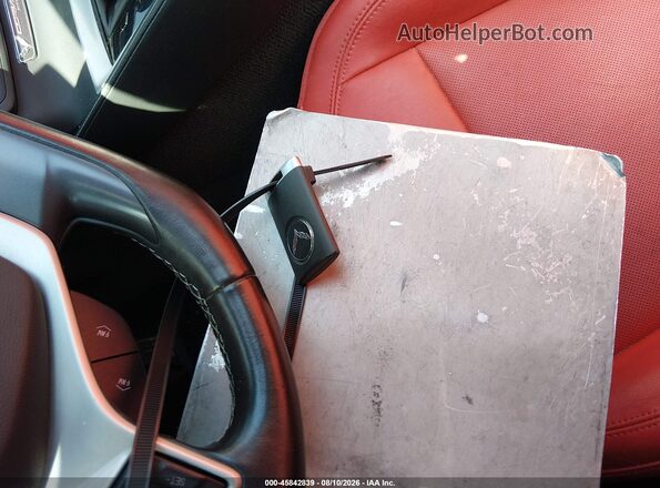 1G1YB2D78K5123897 2019 CHEVROLET CORVETTE White Dashboard view
