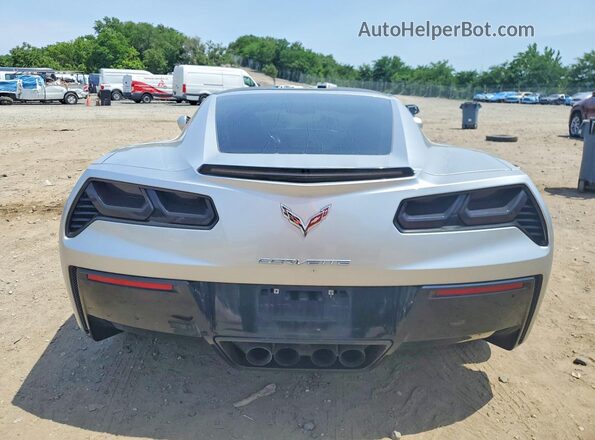 1G1YB2D7XG5118689 2016 CHEVROLET CORVETTE Silver Հետևի տեսք