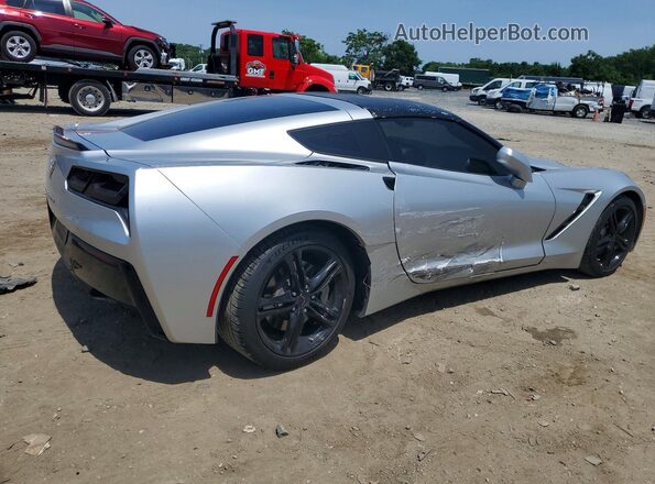 1G1YB2D7XG5118689 2016 CHEVROLET CORVETTE Silver Հետևի աջ