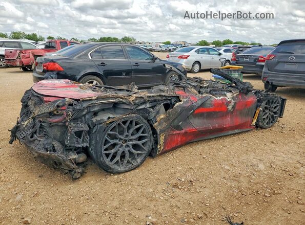 1G1YB3D40M5117512 2021 CHEVROLET CORVETTE Красный Задняя правая четверть