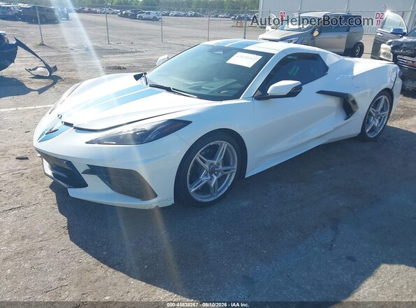1G1YB3D41R5108745 2024 CHEVROLET CORVETTE White Передня ліва чверть