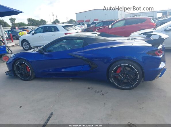 1G1YB3D42N5111874 2022 CHEVROLET CORVETTE Dark Blue Սալոնի 360 աստիճան տեսք