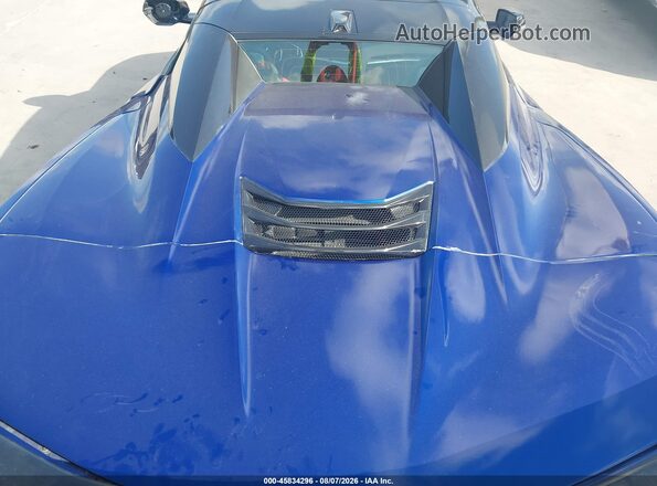 1G1YB3D42N5111874 2022 CHEVROLET CORVETTE Dark Blue Հետևի տեսք