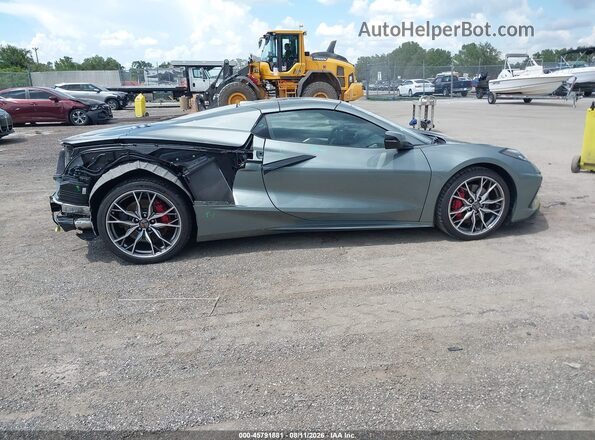 1G1YB3D47R5128045 2024 CHEVROLET CORVETTE Gray Вид задньої частини салону