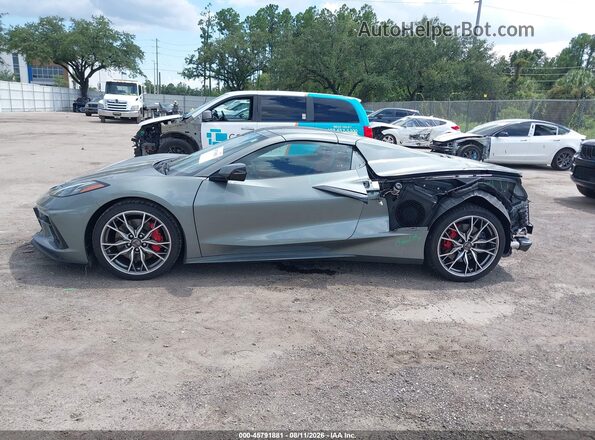 1G1YB3D47R5128045 2024 CHEVROLET CORVETTE Gray Панорамний вид салону 360°