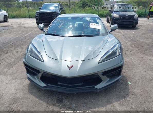 1G1YB3D47R5128045 2024 CHEVROLET CORVETTE Gray Вид щитка приладів
