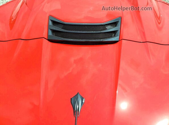 1G1YB3D48R5101985 2024 CHEVROLET CORVETTE Red Widok wnętrza z tyłu