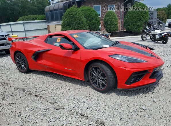 1G1YB3D48R5101985 2024 CHEVROLET CORVETTE Red Przód prawy