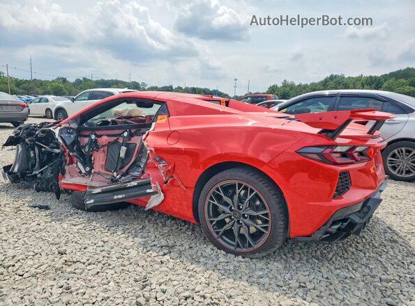 1G1YB3D48R5101985 2024 CHEVROLET CORVETTE Red Tył lewy
