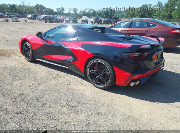 1G1YB3D4XM5109885 2021 CHEVROLET CORVETTE Red Задня ліва чверть