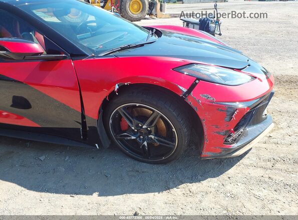1G1YB3D4XM5109885 2021 CHEVROLET CORVETTE Red 