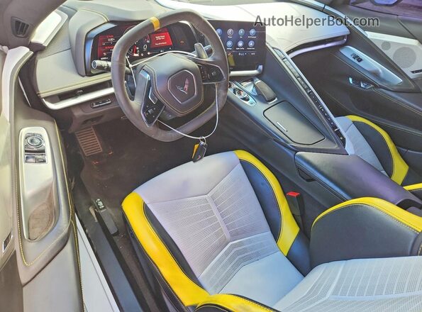 1G1YC2D41N5107600 2022 CHEVROLET CORVETTE White Вид панелі приладів