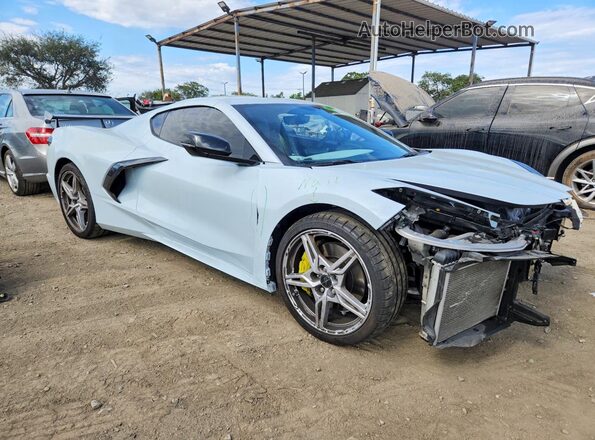 1G1YC2D41N5107600 2022 CHEVROLET CORVETTE White Передня права чверть