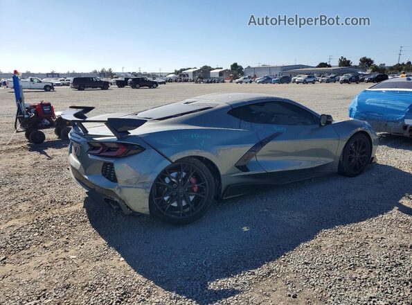 1G1YC2D42P5104028 2023 CHEVROLET CORVETTE Серый Задняя правая четверть