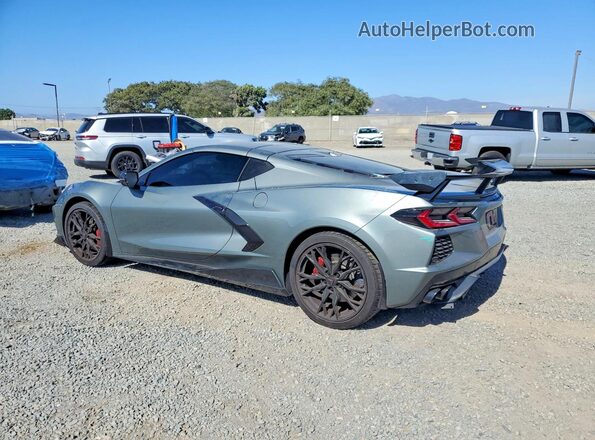 1G1YC2D42P5104028 2023 CHEVROLET CORVETTE Серый Задняя левая четверть