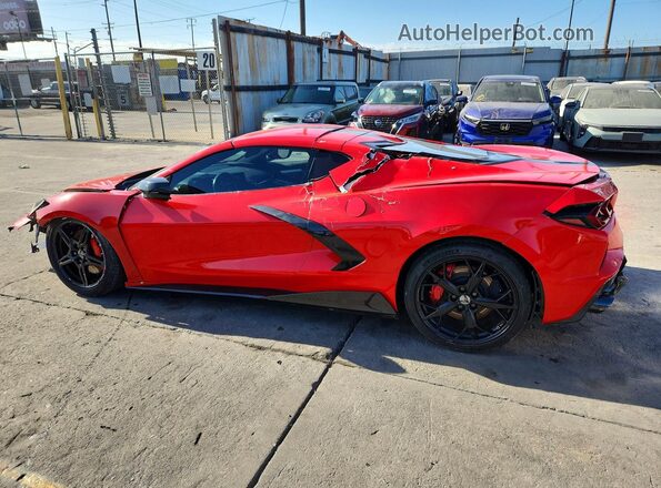 1G1YC2D44M5117083 2021 CHEVROLET CORVETTE Red წინა მარჯვენა