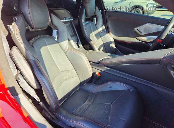 1G1YC2D44M5117083 2021 CHEVROLET CORVETTE Red 