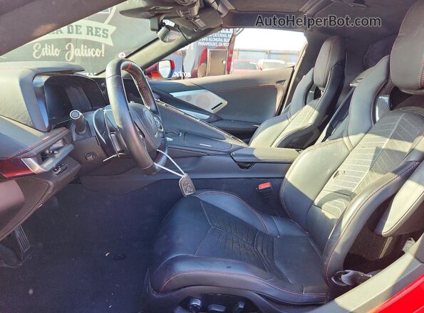 1G1YC2D44M5117083 2021 CHEVROLET CORVETTE Red სალონის 360-გრადუსიანი ხედი