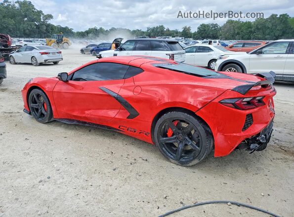 1G1YC2D46N5114624 2022 CHEVROLET CORVETTE Красный Задняя левая четверть
