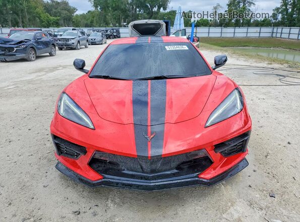 1G1YC2D46N5114624 2022 CHEVROLET CORVETTE Красный Вид спереди