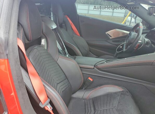 1G1YC2D46N5114624 2022 CHEVROLET CORVETTE Красный Вид задних сидений