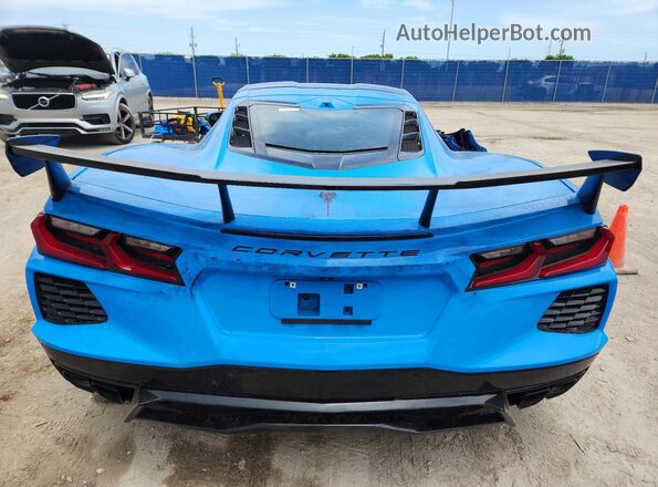 1G1YC2D47P5111797 2023 CHEVROLET CORVETTE Blue Вид ззаду