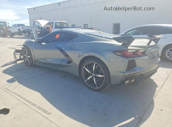 1G1YC2D49N5114777 2022 CHEVROLET CORVETTE Серый Задняя левая четверть