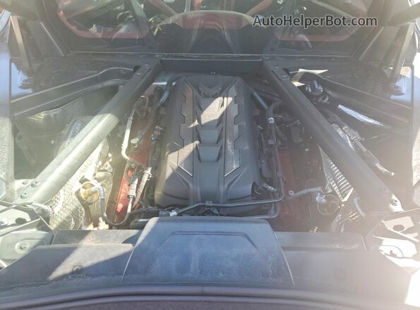 1G1YC2D49N5114777 2022 CHEVROLET CORVETTE Серый Вид задней части салона