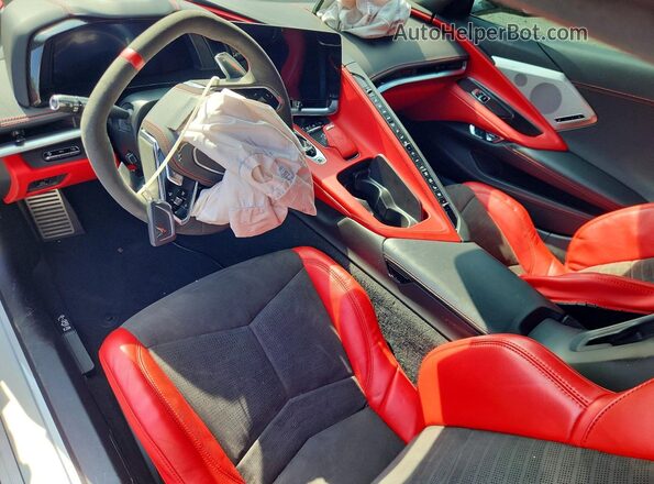 1G1YC3D40M5118527 2021 CHEVROLET CORVETTE Silver Widok deski rozdzielczej