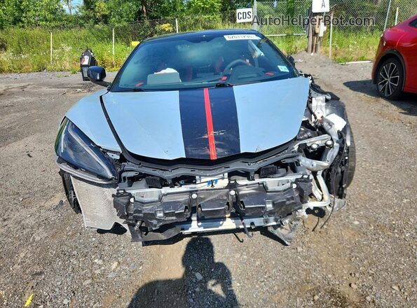 1G1YC3D40M5118527 2021 CHEVROLET CORVETTE Silver Widok z przodu