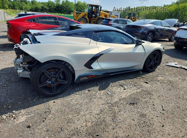 1G1YC3D40M5118527 2021 CHEVROLET CORVETTE Silver Tył prawy
