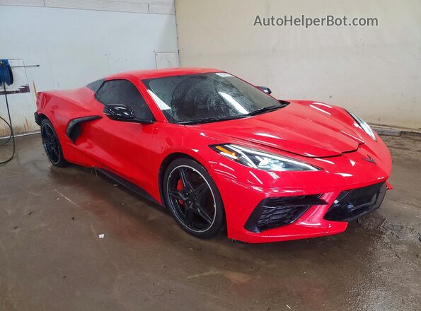 1G1YC3D41N5123785 2022 CHEVROLET CORVETTE Red წინა მარჯვენა