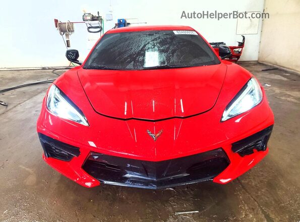 1G1YC3D41N5123785 2022 CHEVROLET CORVETTE Red წინა ხედი
