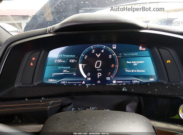 1G1YC3D41P5102180 2023 CHEVROLET CORVETTE Black Вид задніх сидінь