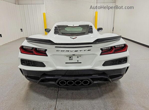 1G1YD2D33S5606558 2025 CHEVROLET CORVETTE Белый Вид сзади