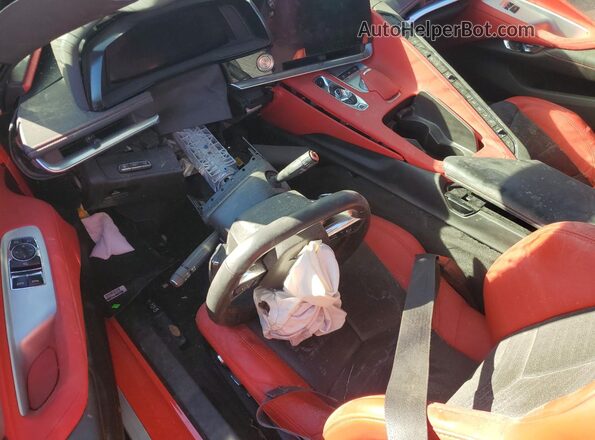1G1YE2D36R5604178 2024 CHEVROLET CORVETTE Красный Вид панели приборов