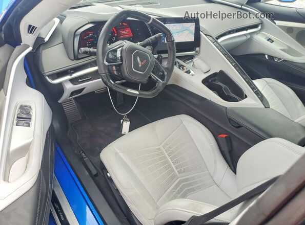 1G1YF2D35R5604556 2024 CHEVROLET CORVETTE Синий Вид панели приборов